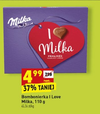 Bombonierka Milka i love milka promocja