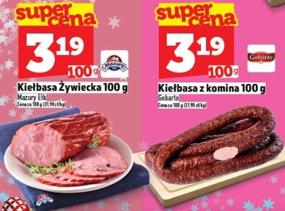 Kiełbasa z komina 100g promocja w TOPAZ