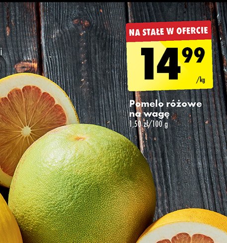 Pomelo różowe promocja