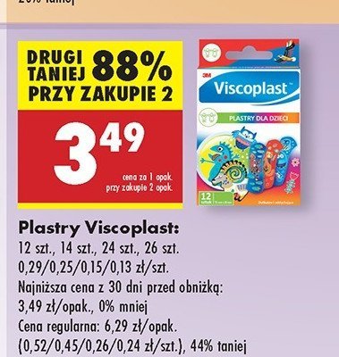 Turystyczny zestaw plastrów Viscoplast promocja