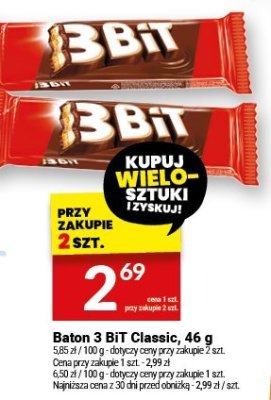 Baton 3 BIT Classic, 46 g promocja w Twój Market