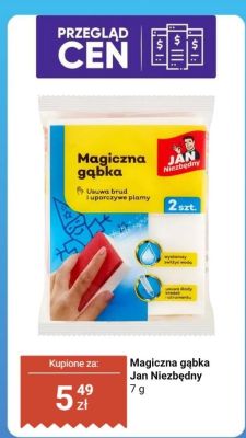 Magiczna gąbka Jan Niezbędny promocja w Dino
