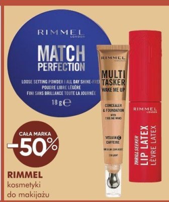 Kosmetyki do makijażu Rimmel promocja w Super-Pharm