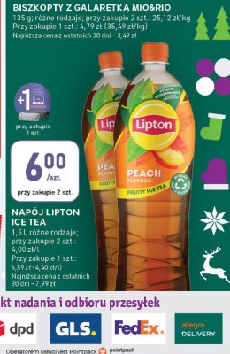 Biszkopty z galaretką Mio&Rio juicy orange, sweet cherry promocja w Stokrotka