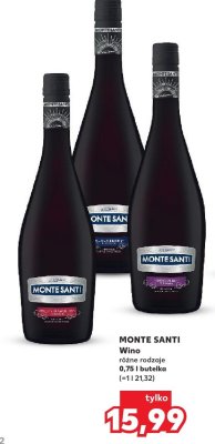 Wino, różne rodzaje promocja w Kaufland