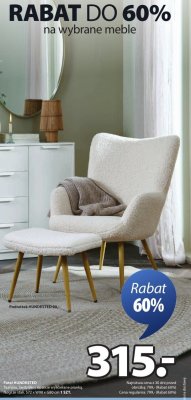 Fotel HUNDESTED promocja w Jysk