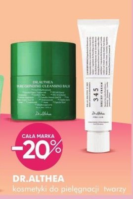 Kosmetyki Dr. Althea do pielęgnacji twarzy promocja w Super-Pharm