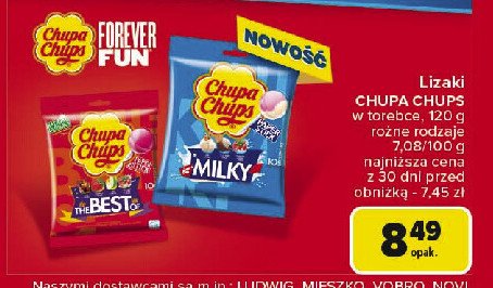 Lizaki the best of Chupa chups promocja w Carrefour