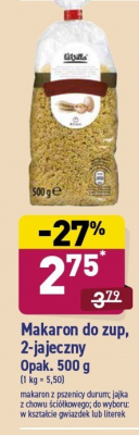 Makaron 2-jajeczny La villa promocja