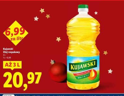 Olej rzepakowy 3 l promocja w Lidl