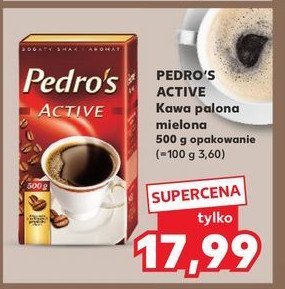 Kawa Pedro's active promocja w Kaufland