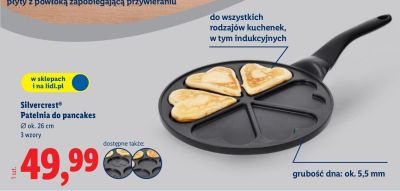 Patelnia do pancakes Ø ok. 26 cm promocja w Lidl