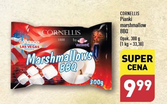 Pianki bbq Cornellis marshmallows promocja