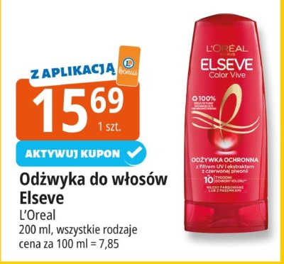 Odżywka do włosów Elseve L'Oreal promocja w Leclerc