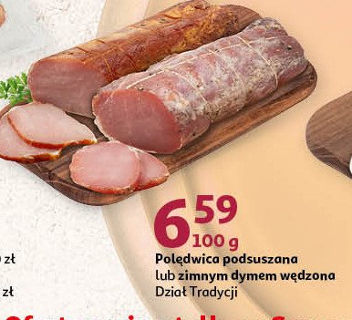 Polędwica zimnym dymem wędzona promocja