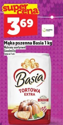 Mąka pszenna Basia 1kg promocja w TOPAZ