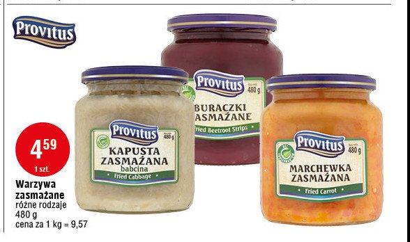 Kapusta zasma偶ana babcina Provitus promocja