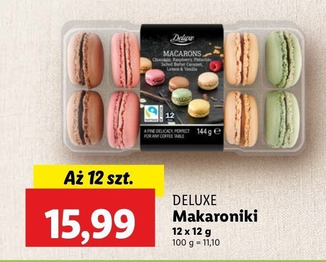 Makaroniki świeże Deluxe promocja