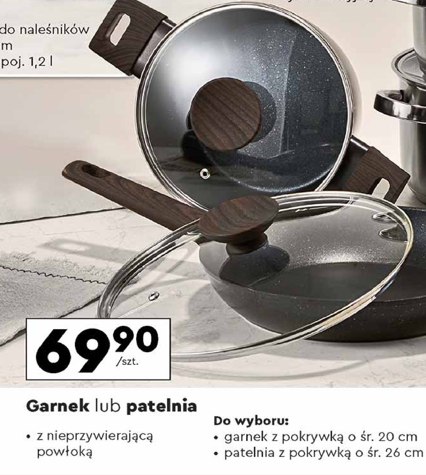 Garnek altro 20 cm Ambition promocja w Biedronka