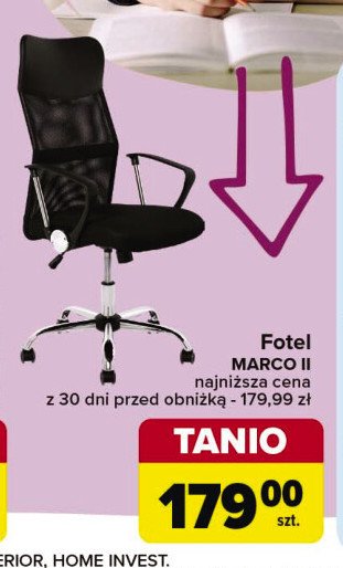 Fotel marco ii promocja