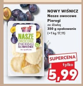 Pierogi śliwkowe Nowy wiśnicz promocja