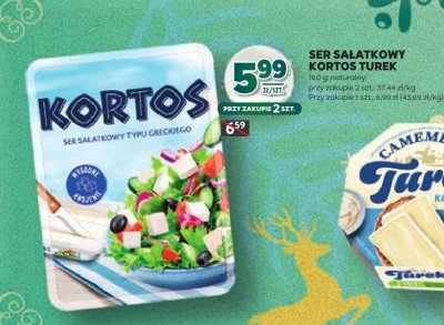 Ser sałatkowy Kortos Turek promocja w Stokrotka