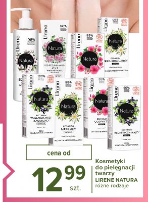 Eco żel myjący do twarzy biała herbata Lirene natura promocja