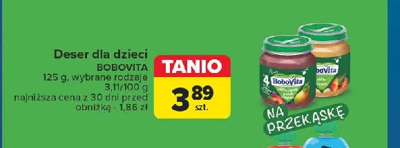 Jabłka i banany Bobovita promocja