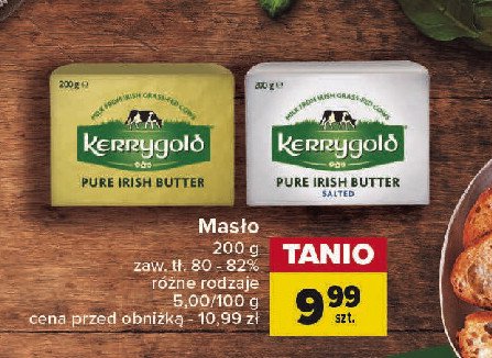 Masło lekko solone Kerrygold masło irlandzkie promocja