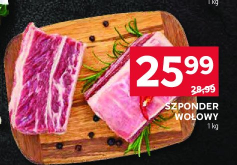 Szponder wołowy promocja w Stokrotka