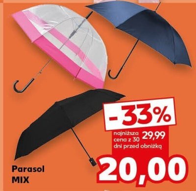 Parasol MIX promocja w Kaufland