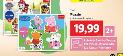 Puzzle mickey mouse Trefl promocja