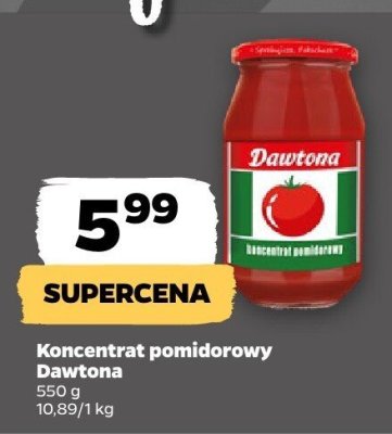 Koncentrat pomidorowy 550 g promocja w Netto