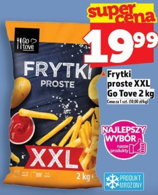 Frytki proste XXL Go To Move 2 kg promocja w TOPAZ