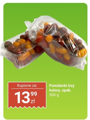 Pomidorki promocja w Biedronka