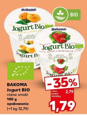 Jogurt BIO różne smaki promocja w Kaufland