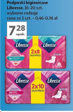 Podpaski higieniczne normal 2-pak Libresse promocja