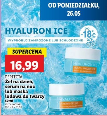 Serum pod oczy Perfecta hyaluron ice promocja