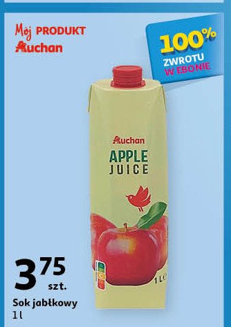 Sok jabłkowy Auchan promocja