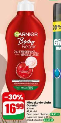 Mleczko do ciała Garnier Bodyx Repair promocja w Dino
