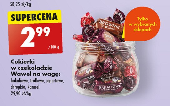 Cukierki Wawel jogurtowy promocja