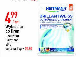 Wybielacz do firan Heitmann promocja