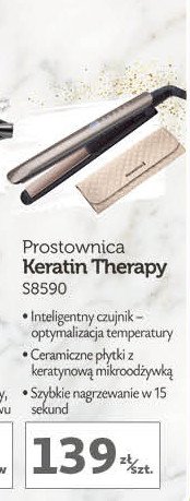 Prostownica do włosów keratin therapy pro s8590 Remington promocja