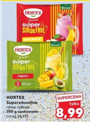 Supersmoothie różne rodzaje Hortex promocja w Kaufland