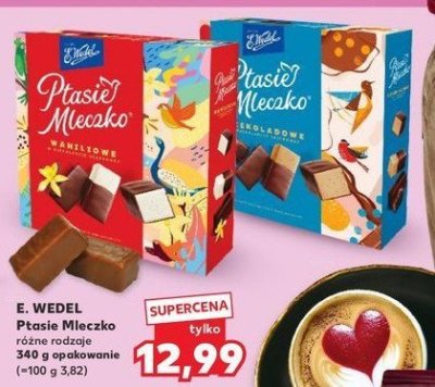 Czekoladki czekoladowe E. wedel ptasie mleczko promocja