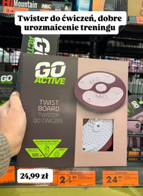 Twister do ćwiczeń  promocja w Biedronka