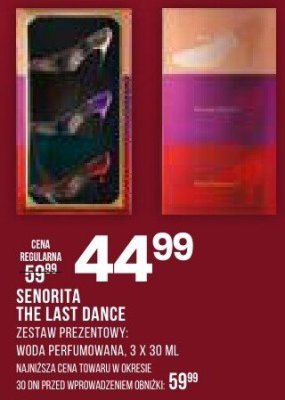 Zestaw prezentowy Senorita The Last Dance promocja w Drogerie Natura