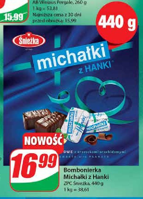 Bombonierka 艢nie偶ka micha艂ki promocja