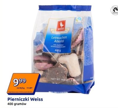 Pierniczki Weiss Lebkuchen Allerlei promocja w Action