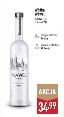 Wódka Wawel promocja w Aldi